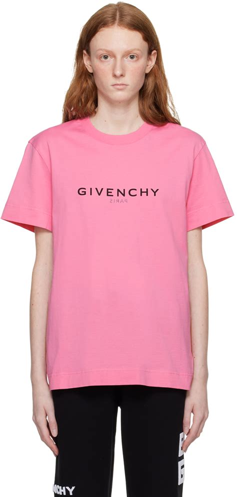 givenchy fox ahirt|Givenchy pink t shirts.